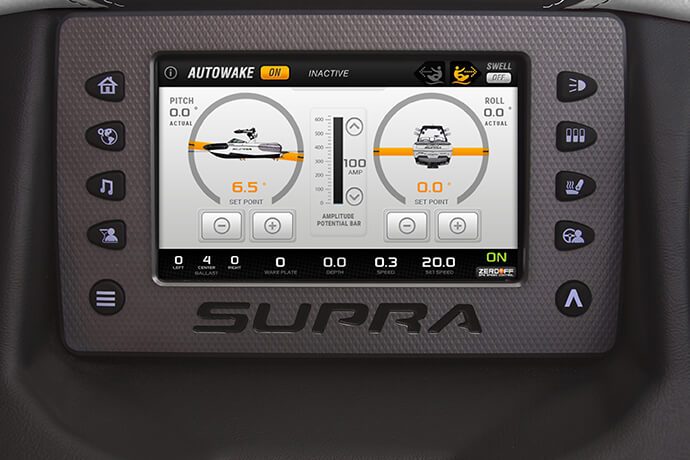 SUPRA VISION TOUCH SYSTEM WITH AMPLITUDE DISPLAY