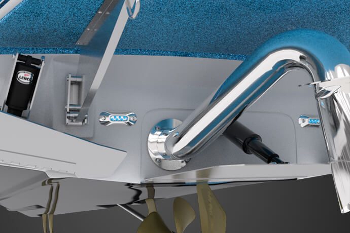 UNDERWATER TRANSOM LIGHTING