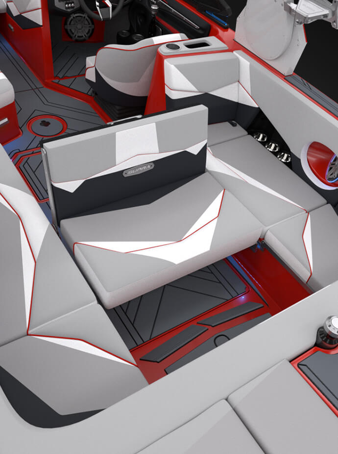 CONVERTIBLE REAR FLIP SEAT